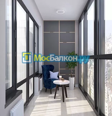 Заказать балкон в Электроуглях цена от 1320 руб | Остекление балконов и лоджий МосБалкон
