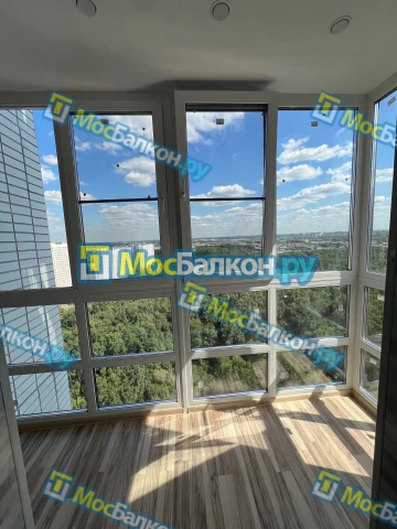 Панорамное остекление заказать под ключ по выгодной цене в Электроуглях от компании МосБалкон