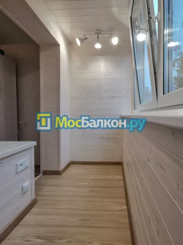Отделка балконов в Электроуглях | Отделка балконов и лоджий и обшивка под ключ в МосБалкон