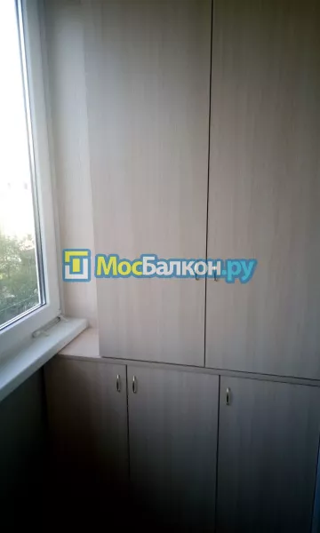 Шкаф на балкон купить в Электроуглях на заказ недорого от МосБалкон