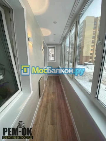 Заказать балкон в Электроуглях цена от 1320 руб | Остекление балконов и лоджий МосБалкон