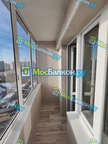 Заказать балкон в Электроуглях цена от 1320 руб | Остекление балконов и лоджий МосБалкон
