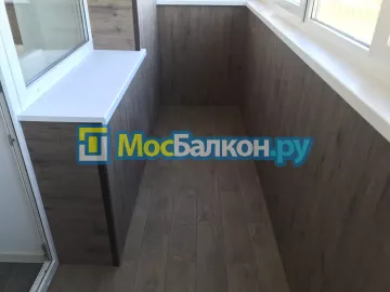 Отделка балконов в Электроуглях | Отделка балконов и лоджий и обшивка под ключ в МосБалкон