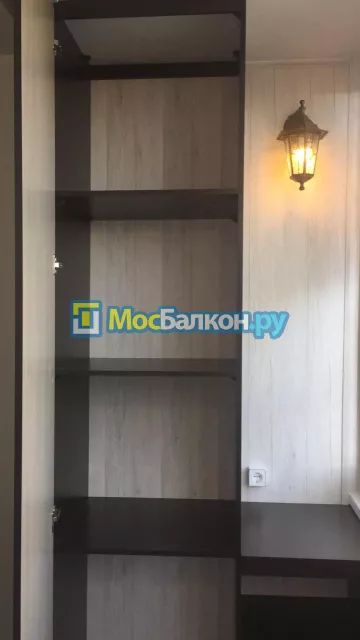 Шкаф на балкон купить в Электроуглях на заказ недорого от МосБалкон