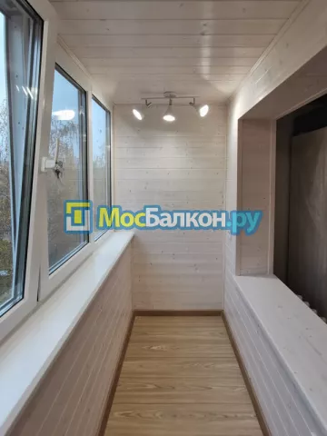 Отделка балконов в Электроуглях | Отделка балконов и лоджий и обшивка под ключ в МосБалкон