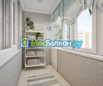 Заказать балкон в Электроуглях цена от 1320 руб | Остекление балконов и лоджий МосБалкон
