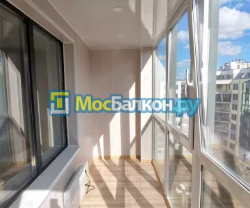 Французское остекление балконов и лоджий под ключ по доступным ценам в Электроуглях | МосБалкон