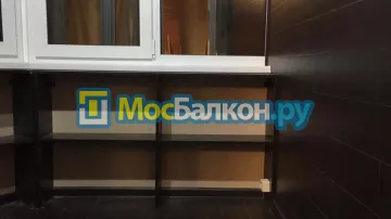 Шкаф на балкон купить в Электроуглях на заказ недорого от МосБалкон