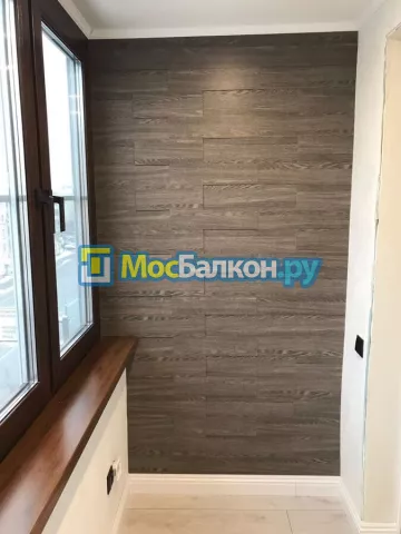 Отделка балкона и лоджии пластиковыми ПВХ панелями в Электроуглях от компании МосБалкон