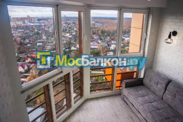 Французское остекление балконов и лоджий под ключ по доступным ценам в Электроуглях | МосБалкон