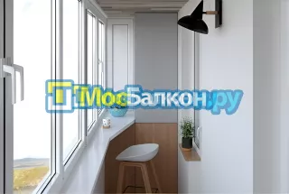 Заказать балкон в Электроуглях цена от 1320 руб | Остекление балконов и лоджий МосБалкон