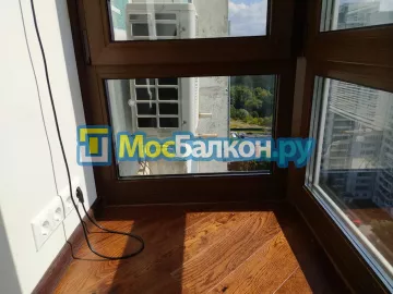 Панорамное остекление заказать под ключ по выгодной цене в Электроуглях от компании МосБалкон