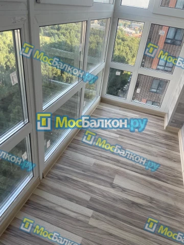 Панорамное остекление заказать под ключ по выгодной цене в Электроуглях от компании МосБалкон