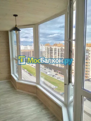 Заказать балкон в Электроуглях цена от 1320 руб | Остекление балконов и лоджий МосБалкон