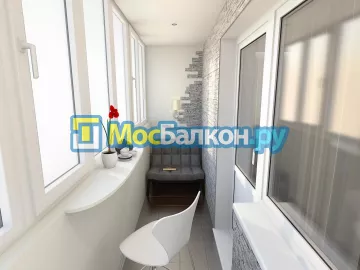 Заказать балкон в Электроуглях цена от 1320 руб | Остекление балконов и лоджий МосБалкон