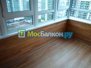 Отделка балкона и лоджии пластиковыми ПВХ панелями в Электроуглях от компании МосБалкон