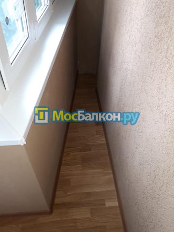 Остекление лоджии и отделка гипсокартоном