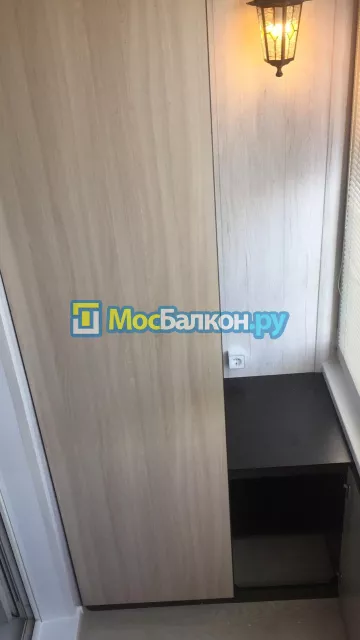 Шкаф на балкон купить в Электроуглях на заказ недорого от МосБалкон