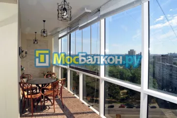 Отделка балкона и лоджии пластиковыми ПВХ панелями в Электроуглях от компании МосБалкон