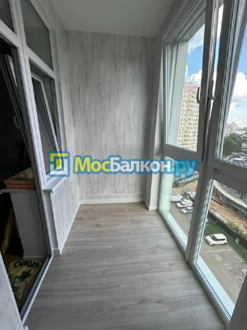 Алюминиевое остекление лоджий под ключ по доступным ценам в Электроуглях | МосБалкон