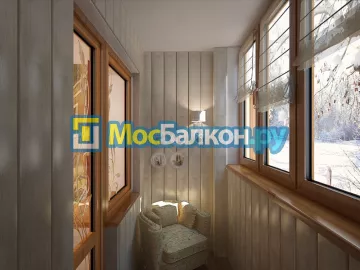 Заказать балкон в Электроуглях цена от 1320 руб | Остекление балконов и лоджий МосБалкон