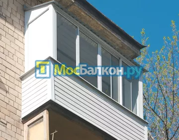 Заказать балкон в Электроуглях цена от 1320 руб | Остекление балконов и лоджий МосБалкон