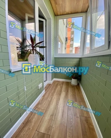 Заказать балкон в Электроуглях цена от 1320 руб | Остекление балконов и лоджий МосБалкон