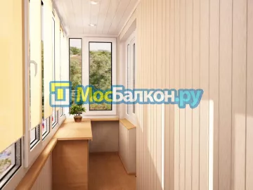 Заказать балкон в Электроуглях цена от 1320 руб | Остекление балконов и лоджий МосБалкон