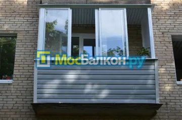 Заказать балкон в Электроуглях цена от 1320 руб | Остекление балконов и лоджий МосБалкон