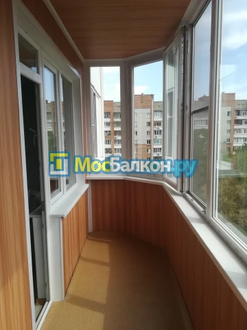 Заказать балкон в Электроуглях цена от 1320 руб | Остекление балконов и лоджий МосБалкон