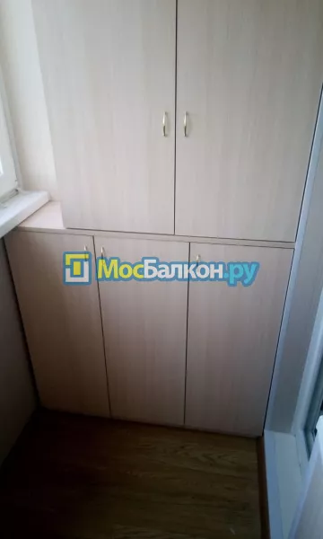 Шкаф на балкон купить в Электроуглях на заказ недорого от МосБалкон