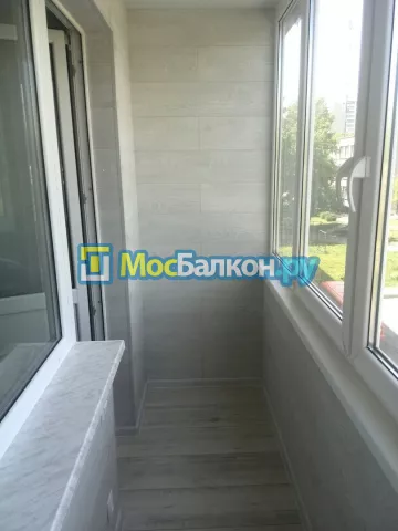 Алюминиевое остекление лоджий под ключ по доступным ценам в Электроуглях | МосБалкон