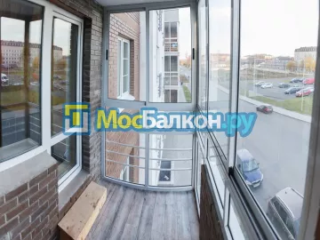 Заказать балкон в Электроуглях цена от 1320 руб | Остекление балконов и лоджий МосБалкон