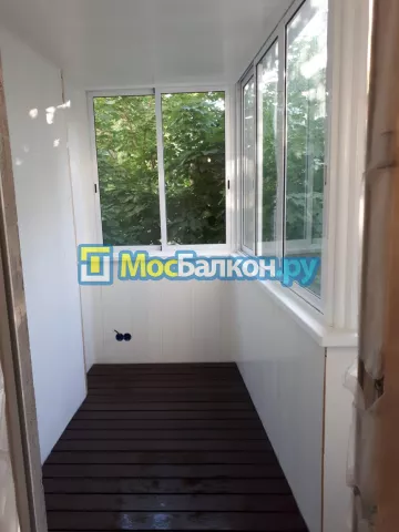 Отделка балконов в Электроуглях | Отделка балконов и лоджий и обшивка под ключ в МосБалкон