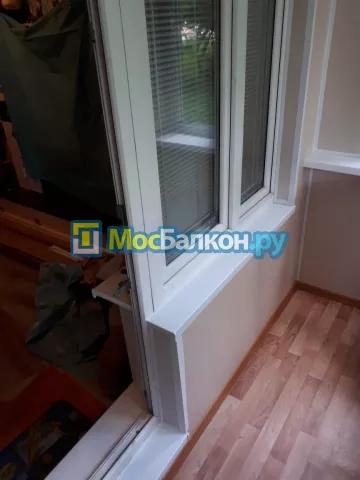 Отделка балконов в Электроуглях | Отделка балконов и лоджий и обшивка под ключ в МосБалкон