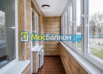 Заказать балкон в Электроуглях цена от 1320 руб | Остекление балконов и лоджий МосБалкон