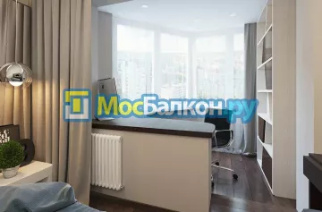 Заказать балкон в Электроуглях цена от 1320 руб | Остекление балконов и лоджий МосБалкон
