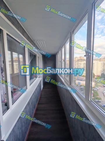 Заказать балкон в Электроуглях цена от 1320 руб | Остекление балконов и лоджий МосБалкон
