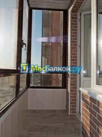 Шкаф на балкон купить в Электроуглях на заказ недорого от МосБалкон