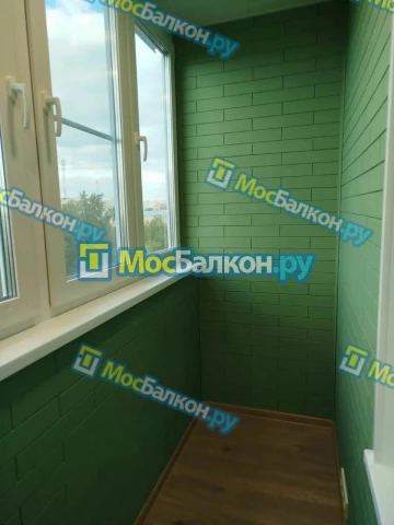 Отделка балконов в Электроуглях | Отделка балконов и лоджий и обшивка под ключ в МосБалкон