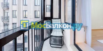 Отделка балкона и лоджии пластиковыми ПВХ панелями в Электроуглях от компании МосБалкон