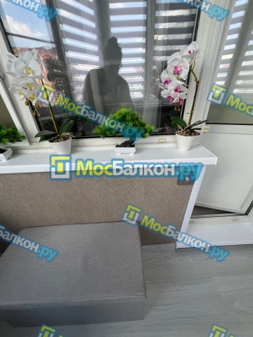 Заказать балкон в Электроуглях цена от 1320 руб | Остекление балконов и лоджий МосБалкон