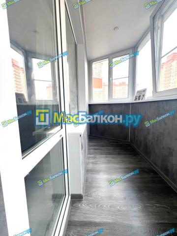 Остекление балкона под ключ
