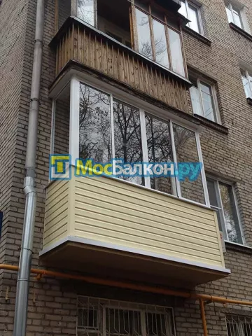 Заказать балкон в Электроуглях цена от 1320 руб | Остекление балконов и лоджий МосБалкон