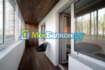 Заказать балкон в Электроуглях цена от 1320 руб | Остекление балконов и лоджий МосБалкон