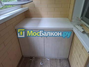Шкаф на балкон купить в Электроуглях на заказ недорого от МосБалкон