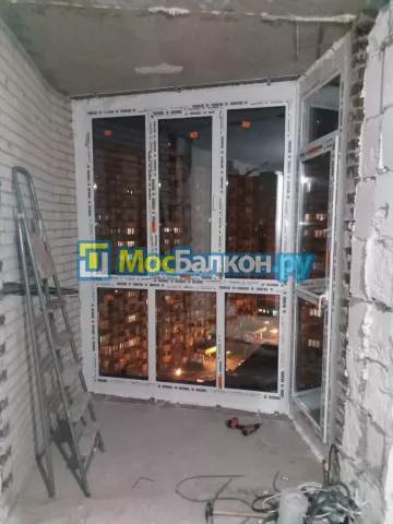 Панорамное остекление заказать под ключ по выгодной цене в Электроуглях от компании МосБалкон