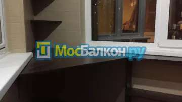 Шкаф на балкон купить в Электроуглях на заказ недорого от МосБалкон