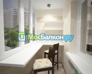 Заказать балкон в Электроуглях цена от 1320 руб | Остекление балконов и лоджий МосБалкон
