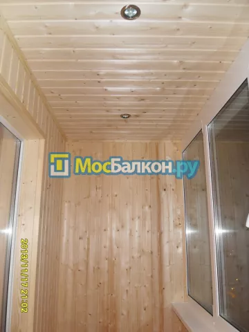 Отделка балконов в Электроуглях | Отделка балконов и лоджий и обшивка под ключ в МосБалкон